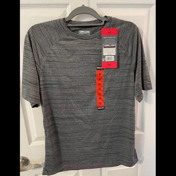 Confezione Da 3 T-shirt Uomo Kirkland Signature Cotone Girocollo - Taglia XL, Nuove Senza Etichette